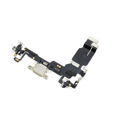 Charging Port for iPhone 15 (Purple)-Yellow Charging Port for iPhone 15 (Purple)-Yellow